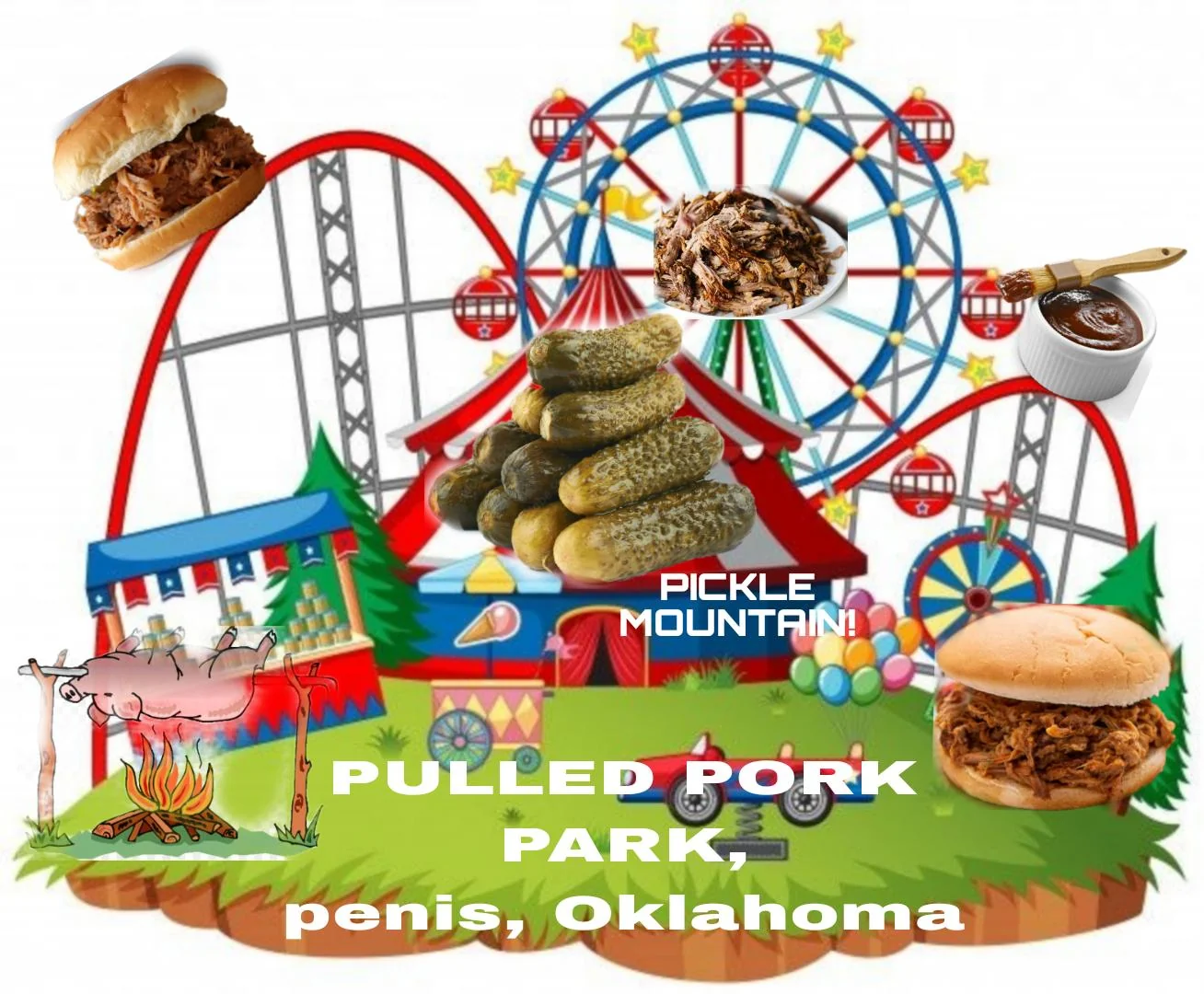 A picture of the park taken by a member of the Hivemind subreddit